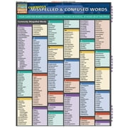 Commonly Misspelled And Confused Words : QuickStudy Laminated Reference Guide (Other)