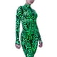 thumbnail image 4 of TRKIYQC Disfraz De Halloween Impreso En 3D para Mujer, Monos Ajustados De Manga Larga, Disfraz De Esqueleto De Calavera De Terror, Trajes De Juego De Rol para Fiesta TRKIYQC  moda, 4 of 9