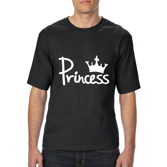 IWPF - Big Men's T-Shirt - Princess Crown