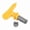 Yellow 211#, variant on LAZIOEGR 215 Reversible Tungsten Steel Airless Spray Nozzle Tip for Graco Titan Wagner Assemblies, 3.9-5.9 Inches Pattern Width Medium-Flow Professional Painting Accessory