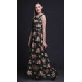 thumbnail image 2 of Bimba Floral Women Round Neck Printed Evening PartyÂ&nbsp;DressÂ&nbsp;Sleeveless Gown-XX-Large, 2 of 5