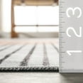thumbnail image 3 of nuLOOM Martine Abstract Sun Machine Washable Area Rug, 6' x 9', Dusty White, 3 of 9
