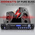 thumbnail image 2 of Receptor AV Pyle P3201BT 3000W con Streaming Bluetooth y Radio FM, 2 of 7