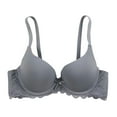 thumbnail image 2 of LLYWEY Sleep Bras for Women Discounts Mesh Bras Women Ladies Push-Up Bra Style-1221 Women Double Support Bra Feature Adult Female Sports Sports Bras Blue 36B, 2 of 3