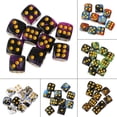 thumbnail image 3 of HUGFEGWE 10pcs Six Sided 12mm Transparent Cube Round Corner Portable Table Playing Games Dice Bag with Pockets CJB91-97492, 3 of 9