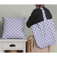 thumbnail image 5 of Soimoi Moss Georgette Fabric Diagonal Check Decor Fabric Printed Yard 42 Inch Wide, 5 of 5