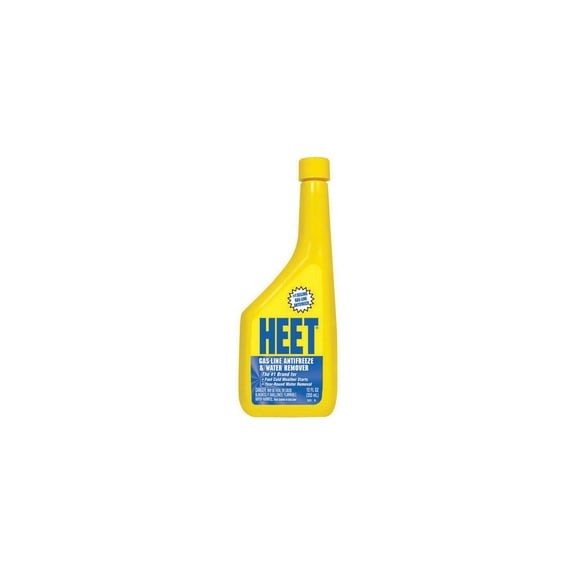 HEET HE028201 12 oz Antifreeze, Gas and Water Remover Yellow