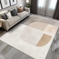 thumbnail image 1 of Mid Century Modern Rug 5x7, Geometric Block Area Rug Washable, Contemporary Minimalist Rugs for Living Room, Bedroom, Mid Century Modern Pattern Carpet Home Decor, Non Slip Dhdfdh38, 1 of 7