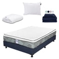 thumbnail image 1 of Colchón Matrimonial Baggio Spring Air + Box + Almohada One + Protector Cloud + Sabanas Softy, 1 of 8
