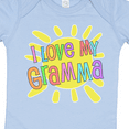 thumbnail image 4 of Inktastic I Love My Gramma Sun and Rainbow Letters Boys or Girls Baby Bodysuit, 4 of 5