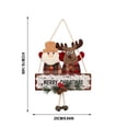 thumbnail image 3 of Decoración Navideña para Colgar En La Puerta onlyliua Muñeco de Nieve Regalo de Vacaciones, 3 of 7