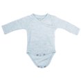 thumbnail image 1 of Merino Cocooi Body à Manches Longues - Turtledove (NB), 1 of 7