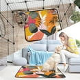 thumbnail image 6 of Washable Pet Pee Pads with Super Absorbent Reusable Training Pads for Dogs & Cats Vibrant Colors Abstract Shapes, 6 of 6