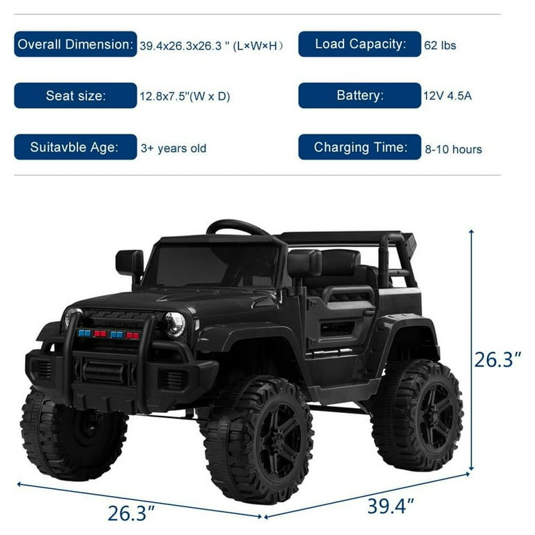 Motorized jeep for toddler hotsell