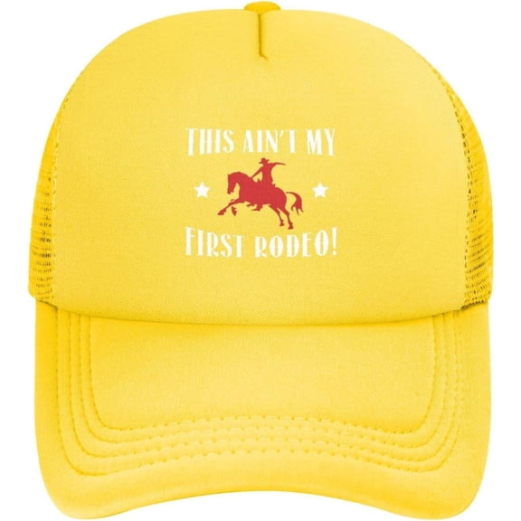 This Ain't My First Rodeo Baseball Cap Adjustable Men Hip Hop Hat Girl Baseball Football Sport Cap Unisex Dad Hat