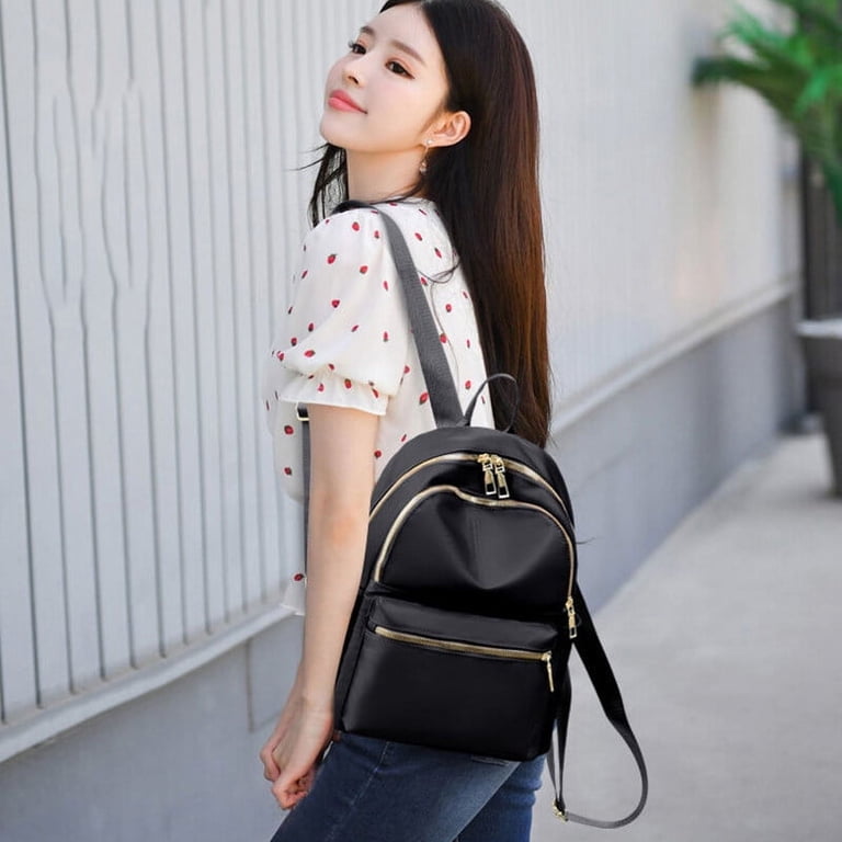 IELGY Oxford cloth backpack women fashion black all-match  display picture 2