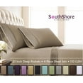 thumbnail image 3 of Stylish Pleated Hem 21-inch Extra Deep Pocket Comfortable Microfiber Sheet Set by Southshore Fine Linens, 3 of 10