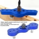 thumbnail image 5 of Guía De Taladro De Espiga Para Carpintería Carpintería Dowel Drill Guide Jig Positioner Aleación De Aluminio 6/8/10mm Hole Opener ToolBlue ANGGREK Otros, 5 of 8
