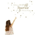 thumbnail image 4 of She Leaves a Little Sparkle Girls Room Vinyl Wall Decal Sticker Inspirational Quote with Stars, 4 of 4