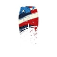 thumbnail image 4 of Warop Women's Yoga Pants with Independence Day Print, Slim-Fit Capri Leggings for Casual Fashion and Workout, 4 of 5
