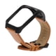 thumbnail image 3 of EeaseMX Correa de reloj de cuero con hebilla chapada en acero inoxidable, compatible con TOMTOM Runner 3 (marrón), 3 of 7