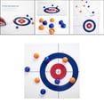 thumbnail image 1 of Juego de rizos de para , adulto diversión familiar juego de deportes de interior para todos. Viene con 8 piedras rizadoras de Baoblaze mesa de juego de curling, 1 of 8