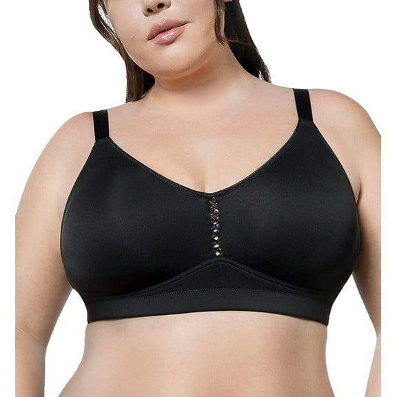 PARFAIT Women's Erika Wire-Free Seamless Bralette- Black-34C