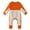 Orange, variant on Mercatoo Baby Crawling Bodysuit Set Long Sleeve Mop Romper Jumpsuit Toddler Boys Girls Fall Winter 1-Piece Bodysuit Outerwear