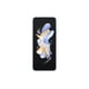 thumbnail image 3 of Funda para teléfono Samsung Galaxy Z Flip4 de silicona con anillo azul, 3 of 7