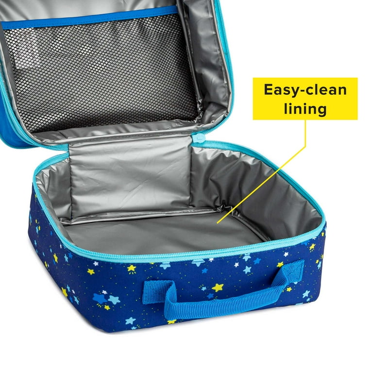 TOP&TOP Blue 13L x 7W x 9H Reusable Lunch Box with 6mm Insulation Foam -  Leakproof, Easy to Clean…See more TOP&TOP Blue 13L x 7W x 9H Reusable