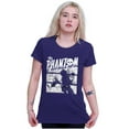 thumbnail image 4 of the Phantom Vintage Comic Book Skull Women's T Shirt Ladies Tee Brisco Brands S, 4 of 5