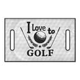 thumbnail image 3 of Funda para asiento de carrito de golf de 132 x 81 cm, toalla para campo de golf, verano y exteriores. Estilo F, 3 of 7