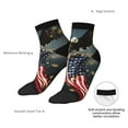 thumbnail image 6 of Naloa North American Bald Eagle1 Ankle Socks for Women Non Slip Socks No Show Socks Classic Low Cut Casual Socks Casual Socks, 6 of 7
