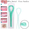 thumbnail image 4 of QARUN 2026 New 35 Pcs Dental Floss Threaders Simple Loop + Case for Braces Cleaning, Bridges Care, Implant Hygiene, Gum Health, Teeth Maintenance for Braces Bridges Implants, 4 of 7