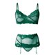 thumbnail image 3 of Gibobby Ropa interior mujer sexy Conjunto de Lencería Erótica Ropa Interior Sexy para Mujer, Camisón de Una Pieza con Tanga, Ropa de Dormir para Mujer(Verde, M), 3 of 5