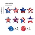 thumbnail image 3 of Fnochy Clearance Independence Day 4th of July Decorations Patriotic Party Supplies Accessories Set - Durable Vibrant Design for Home Outdoor Holiday Celebration, Fast Shipping, 3 of 8