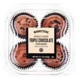 thumbnail image 4 of Marketside Triple Chocolate Cupcakes, 11.7 oz Tray, 4 Count, 4 of 8