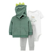 Carter's Child of Mine Baby Boy Cardigan Outfit Set, 3-Piece, Sizes Preemie-24 Months