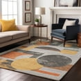 thumbnail image 7 of Addison Rugs Mayfield Premium Machine Washable Transitional Geometric Gray Rectangle Rug, 9' x 12', 7 of 7