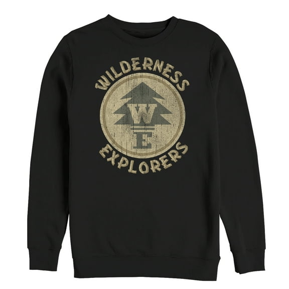 Men's Up Wilderness Explorer Badge  Sweatshirt Black Small