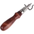 thumbnail image 2 of 1 Set Professional Leather Craft Tools Kit with Wax Thread Needle Hand Sewing Repair Stitching Punch Carving Work Groover DIY Accessories, 2 of 7