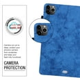 thumbnail image 6 of Dteck Case for Apple iPad Pro 11 2nd Generation (2020 Released) 11-inch,Magnetic Leather+Rubber Card Holder Wallet Automatic wake/sleep Cover Kickstand Shockproof Protective Cover,Blue, 6 of 6