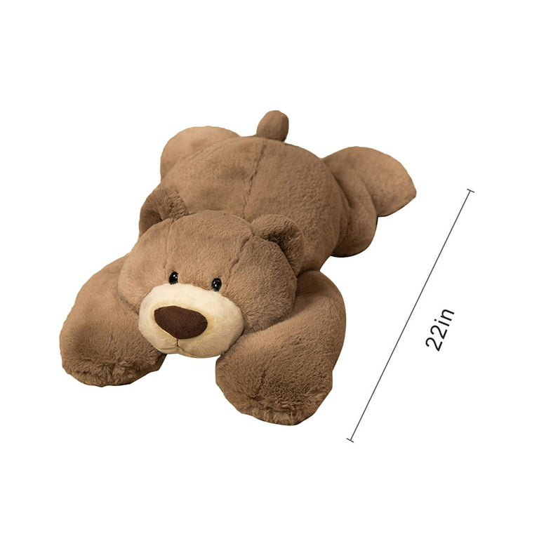 hirigin Big Brown Bear Plush Toys Stuffed Animal Doll Djungelskog Brown  Plush Teddy Bear Toys for Kids Soft Cuddling Pillow 