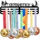 thumbnail image 1 of Soporte para medallas de gimnasia rítmica, exhibidor de medallas de ejercicios de suelo, ganchos de hierro para pared, estante para medallas, soporte para medallas de competición, colgador de pared, 1 of 6