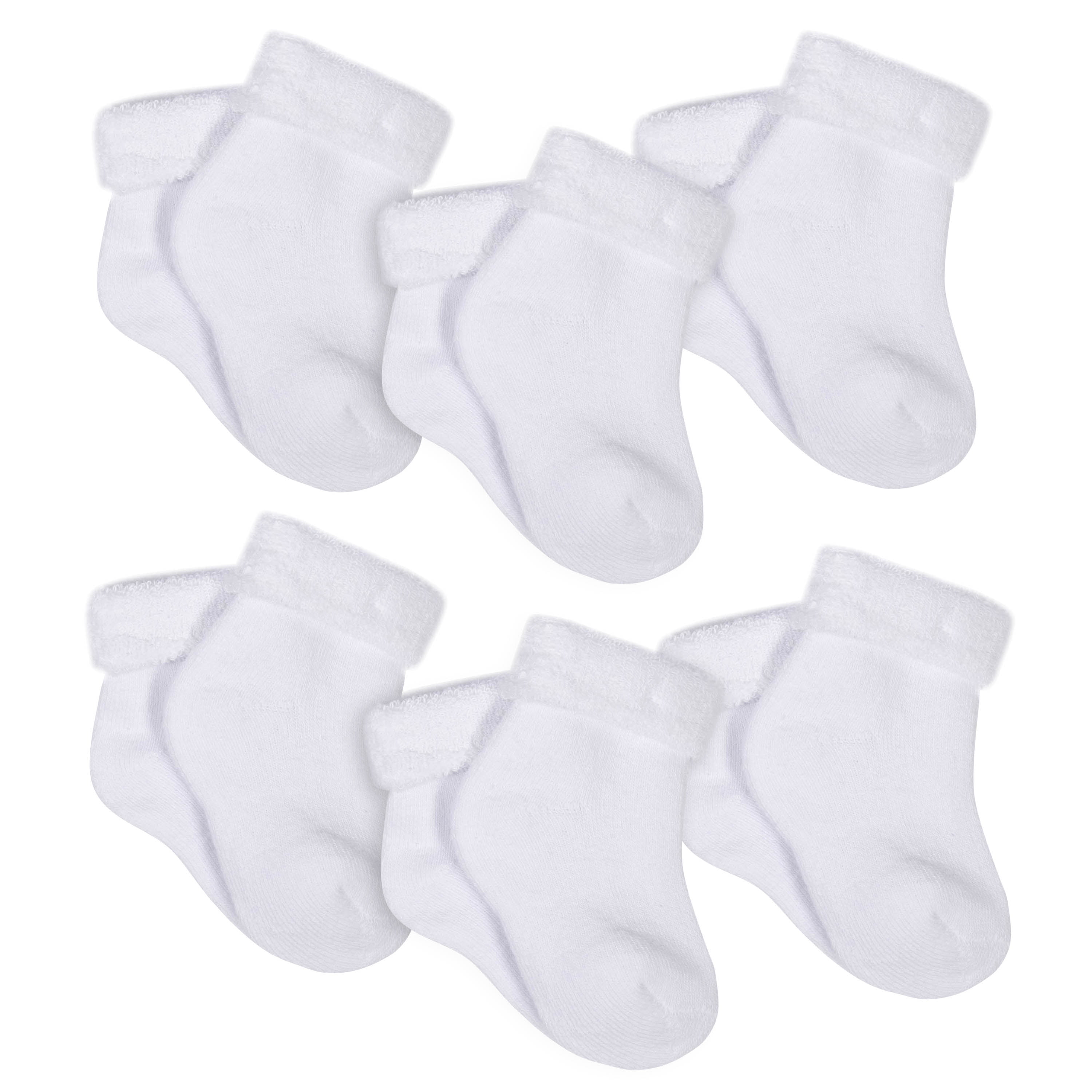 Baby Socks Boys Girls Socks Unisex Newborn Socks 0-6 Months 6-12 Months 10 Pairs 