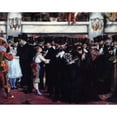 thumbnail image 3 of Manet, Edouard 18x15 Black Modern Framed Museum Art Print Titled - Masked Ball at Opera, 3 of 5
