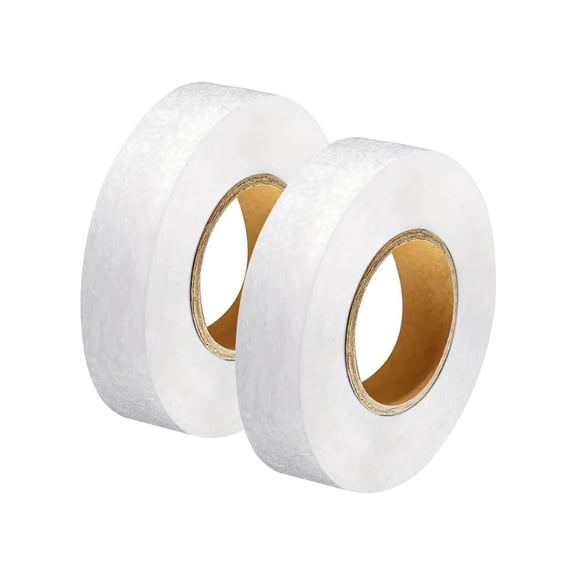 No sew hemming tape, No Sew Hemming Tape Fabric Adhesive - 2 Rolls 1/2" x 70 Yards Extra Strong Iron On Fusible Bonding Web for Clothing, Curtains, and DIY Crafts