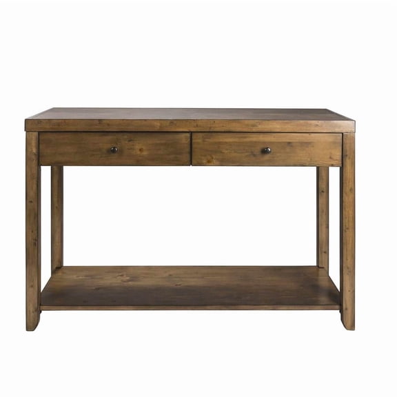 Mitchell Medium Brown Sofa Table