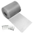 Mesh Aluminum Gutter Guard Covers Screen Protection for DIY Cutting