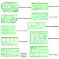 thumbnail image 7 of Jupean Ruler, Sewing Ruler, for Beginners Tailors Designers, 7 of 7
